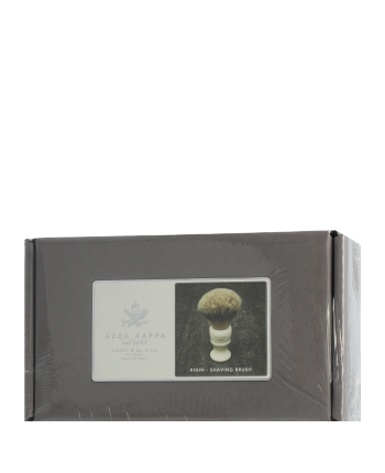 Acca Kappa Men's Grooming Shaving Brush - High Quality Resin - Ivory Color - Pure Badger - Large