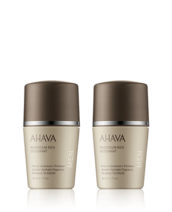 AHAVA Time to Energize Set met 2x Magnesium Rich Deodorant