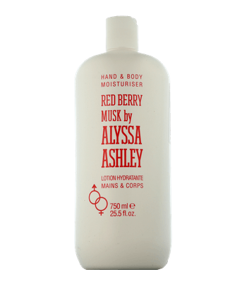 Alyssa Ashley Red Berry Musk Hand & Body Lotion (750 ml)
