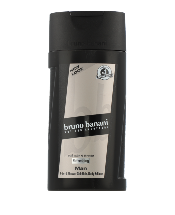 Bruno Banani Man 3-in-1 Douchegel: Haar, Lichaam & Gezicht (250 ml)