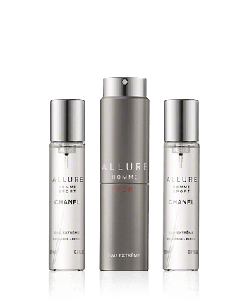 Chanel Allure Homme Sport Eau Extrême tasspray (navulbaar) (3 x 20 ml)
