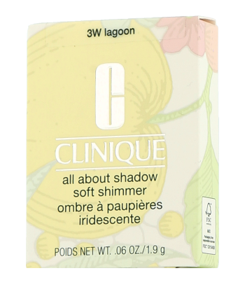 Clinique All About Shadow Soft Shimmer 3W Lagoon (1,9 g)