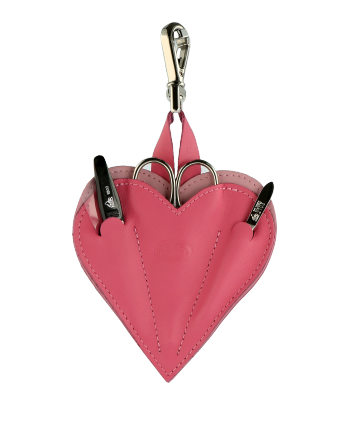 Erbe Solingen Manicure etui Hart etui in roze (3-teilig)