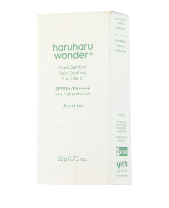haruharu wonder Black Bamboo Daily Soothing Sun Shield SPF 50+/PA++++ (20 g)