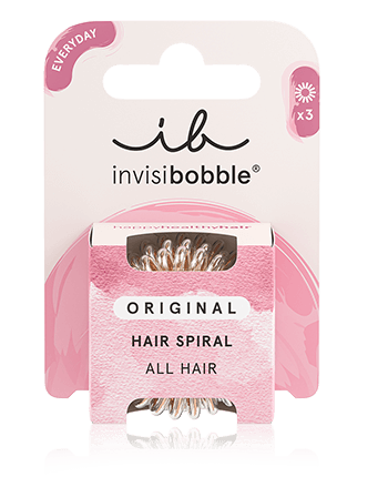 Invisibobble Original Bronze Me Pretty spiraal haarband (3 Stück)