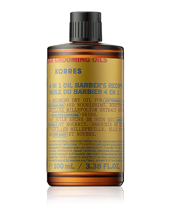 Korres Athenian Grooming 4 in 1 Oil Barber's Recept (100 ml)
