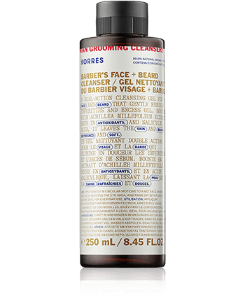 Korres Athenian Grooming Barbers Gezicht + Baard Reiniger (250 ml)