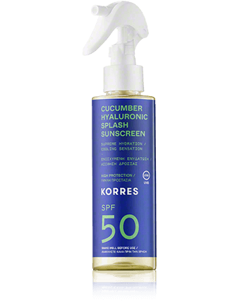 Korres Sun Care Cucumber Hyaluronic Splash SPF 50 (150 ml)