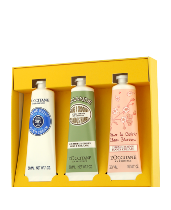 L'Occitane Fleur de Cerisier Trio de Crèmes Mains
