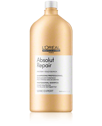 L'Oréal Professionnel Serie Expert Absolut Repair Professional Shampoo Protein + Gold Quinoa (1500 ml)
