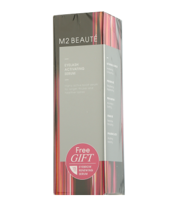 M2 Beauté M2 Lashes Set met wimper & wenkbrauw vernieuwend serum