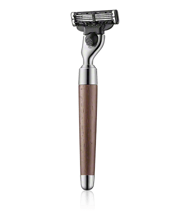 Mondial 1908 Shaving Razor Sphaera, Wengeholz, Gillette Mach3