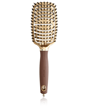 Olivia Garden Expert Care Flex Wildschwein- und Nylonborsten gold & braun