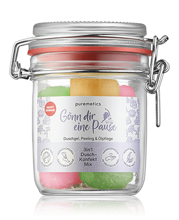 puremetics 3in1 Douche Snoepjes Gun jezelf een pauze (200 g)