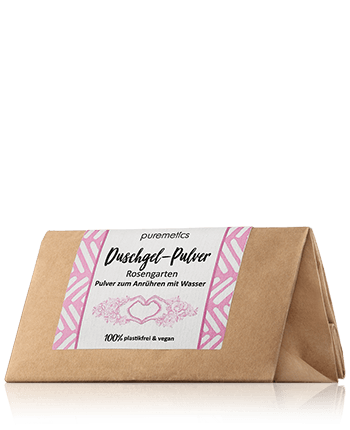 puremetics Douchegel Poeder Rozentuin (100 g)