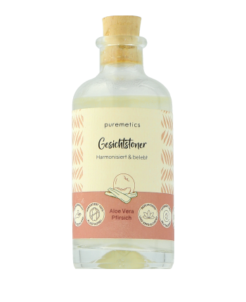 puremetics Gezichtsverzorging Gezicht Toner Aloë Vera Perzik (90 ml)