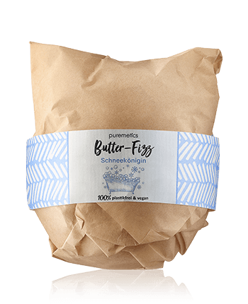 puremetics Lichaamsverzorging Butter-Fizz badbom Sneeuwkoningin (220 g)