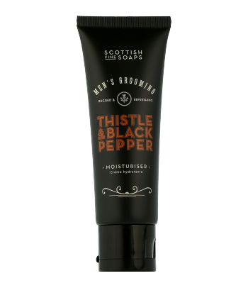 Scottish Fine Soaps Men's Grooming Thistle & Black Pepper Moisturiser (75 ml)