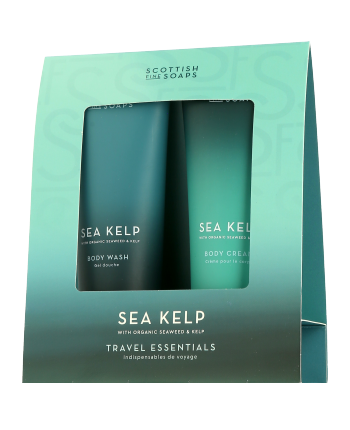 Scottish Fine Soaps Sea Kelp Travel Essentials Set met Body Wash
