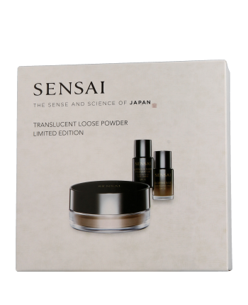 Sensai Loose Powder Kit met toiletartikelen