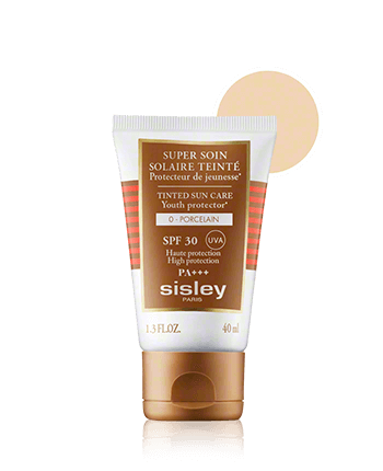 Sisley Zonverzorging Super Soin Solaire Teinté Visage SPF 30 0 Porcelain (40 ml)