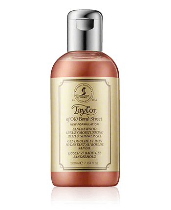 Taylor of Old Bond Street Sandalwood Luxury Moisturising Bath & Shower Gel (200 ml)