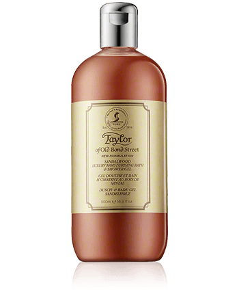 Taylor of Old Bond Street Sandalwood Luxury Moisturising Bath & Shower Gel (500 ml)