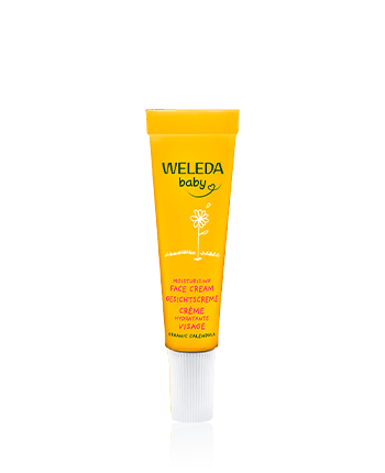 Weleda Baby Calendula Gezichtscrème reisformaat (10 ml)
