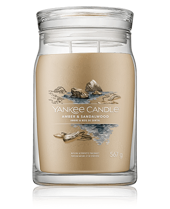 Yankee Candle Signature Amber & Sandalwood (567 g)