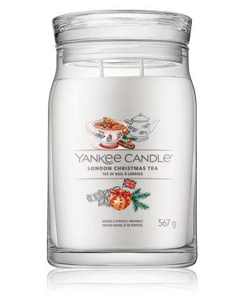 Yankee Candle Signature Londen Kerstmis Thee (567 g)