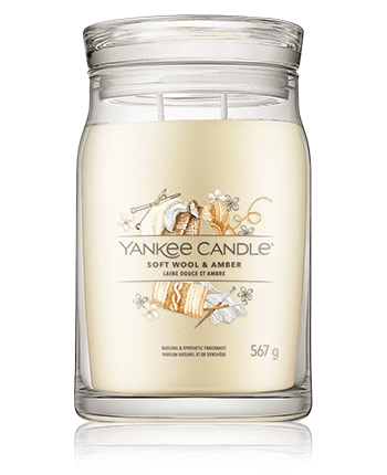 Yankee Candle Signature Soft Wool & Amber (567 g)