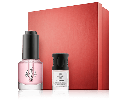 Alessandro Spa Set met Mango Nail Care Serum & Express Nail Hardener