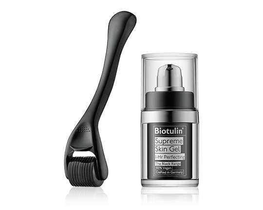 Biotulin Face Set met Supreme Skin Gel & Micro-Needling Dermaroller