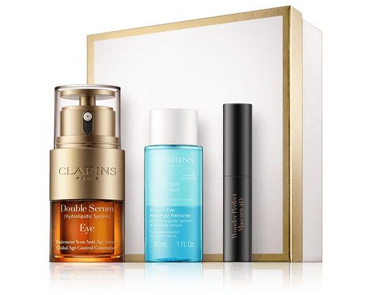 Clarins Double Serum Set met Dubbel Serum Oog & Mascara