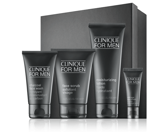 Clinique for Men Set met gezichtsscrub