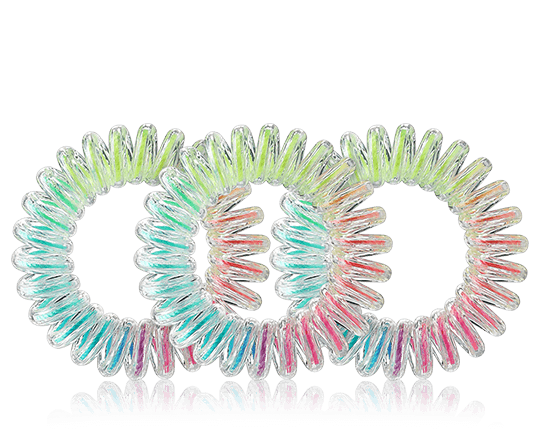 Invisibobble Power Haargummi-Ring mit gestärkter Spiralform Magic Rainbow (3 Stück)