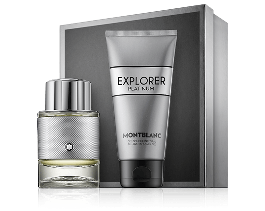 Montblanc Explorer Platinum 60 ml EdP Set met Showergel