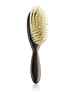 Acca Kappa Brushes Parigina Hair Brush - Ebony Wood - White Natural Bristles