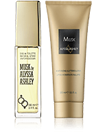 Alyssa Ashley Musk 100 ml EdT Set met Glitterende Hand & Body Moisturiser