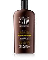 American Crew Hair and Body Care 3-in-1 Ginger + Tea 1000ml