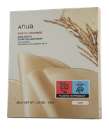 Anua Rice 70 Ceramide Glow Collagen Mask Verzorgingsmasker 4 x 38 g