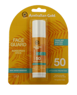 Australian Gold Sun Care Face Guard Sunscreen Stick SPF 50 Diversen uv‑bescherming gezicht 46 g