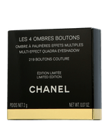 Chanel Les 4 Ombres Boutons Ombre à Paupières Effets Multiples 219 Boutons Couture Oogschaduw 2 g