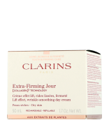 Clarins Extra-Firming [Collagen]³ Technology Crème Jour Peaux Sèches Rechargeable Rijke dagcrème 50 ml