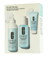 Clinique Anti-Blemish Solutions Set met Reinigingsschuim, Lotion & Behandeling Reinigingsschuim