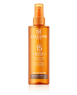Collistar Smart Sun Protection Supertanning Moisturizing Dry Oil SPF 15 Lichaamsspray 200 ml