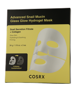 COSRX Advanced Snail Mucin Glass Glow Hydrogel-Mask Verzorgingsmasker 3 x 34 g