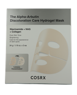 COSRX The Alpha-Arbutin Discoloration Care Hydrogel Mask Verzorgingsmasker 3 x 34 g