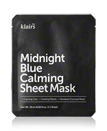dear, Klairs Midnight Blue Calming Sheet Mask Reinigingsmasker 25 ml
