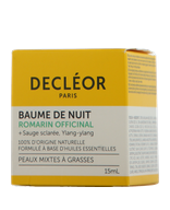 Decléor Rosmarin Officinal Baume de Nuit Nachtcrème 15 ml